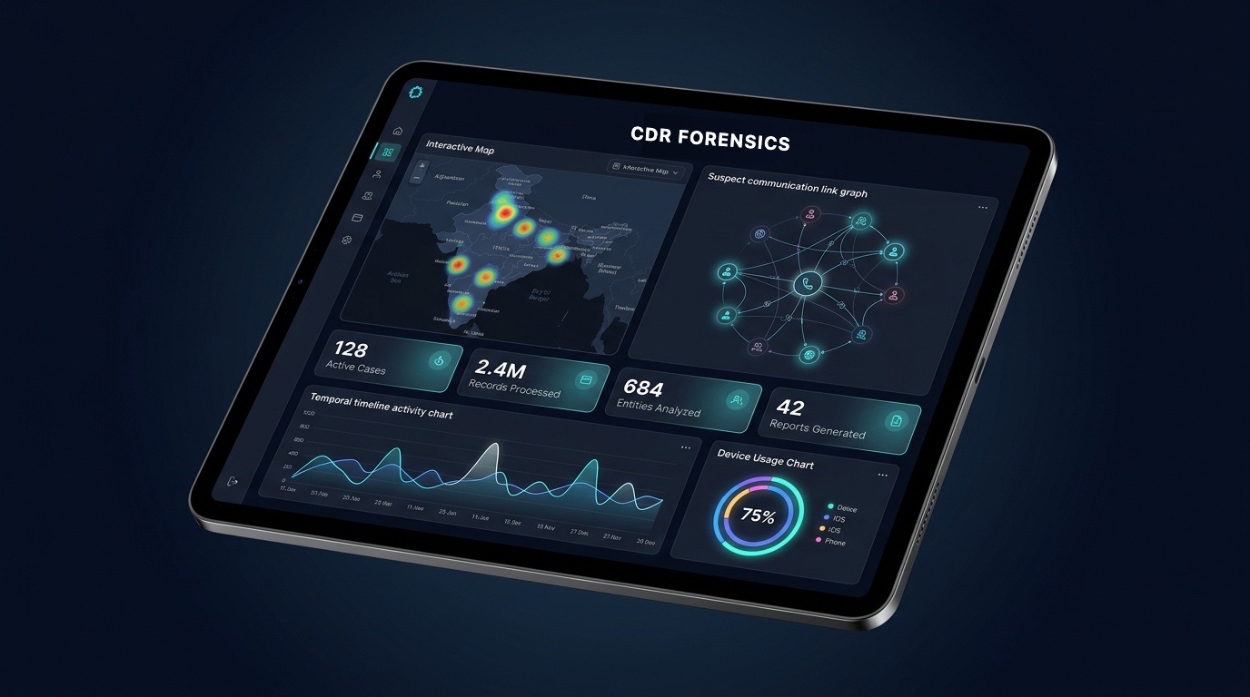 Telecom & Digital Communication Forensics Platform Tablet